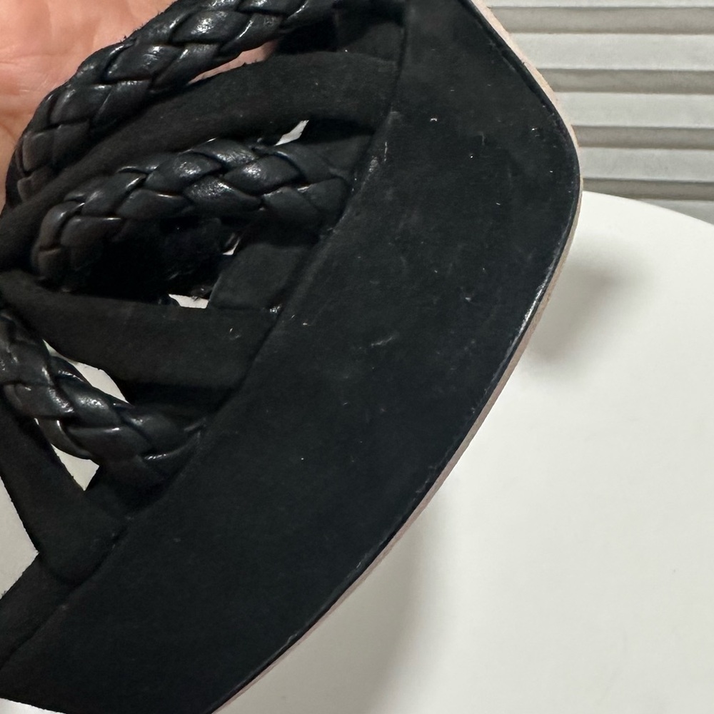 🌹VERONICA BEARD🌹 Flavia Platform Sandal Black Size: 8.5 - Picture 9 of 16